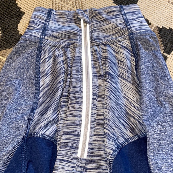 Blue and grey 1/4 zip - Picture 3 of 4
